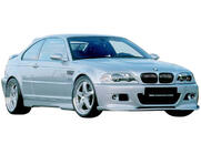 BMW 3 Series E46 1998-2006 Przedni splitter DPT (do Hamman, czarny połysk) zdjęcia 2