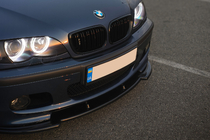 BMW 3 Series E46 1998-2006 Przedni splitter DPT V-1 (Do M Sport, Czarny Połysk) zdjęcia 4