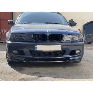 Przedni splitter DPT V-1 (Do M Sport, Czarny Połysk)