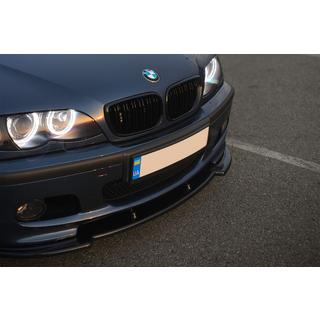 Przedni splitter DPT V-1 (Do M Sport, Czarny Połysk) BMW 3 Series E46 1998-2006 zdjęcia 4