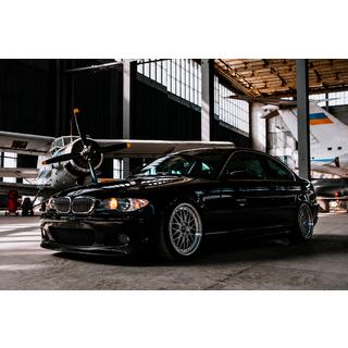 Przedni splitter DPT V-2 (Do M Sport, Czarny Połysk) BMW 3 Series E46 1998-2006 zdjęcia 3