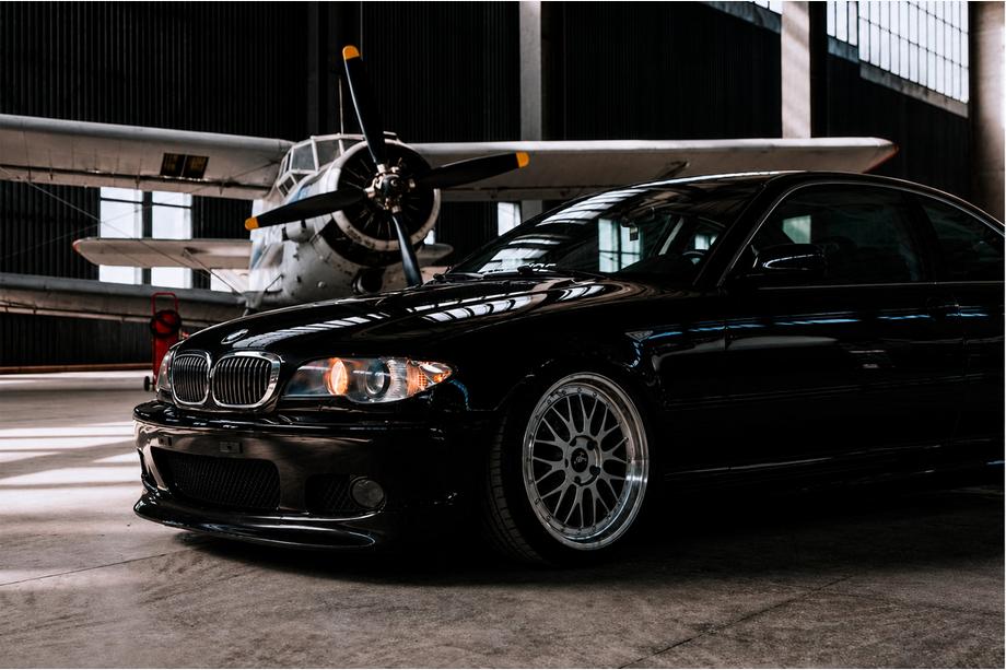 BMW 3 Series E46 1998-2006 Przedni splitter DPT V-2 (Do M Sport, Czarny Połysk) Image