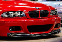 BMW 3 Series E46 1998-2006 Przedni splitter DPT (do M3, czarny połysk) zdjęcia 3