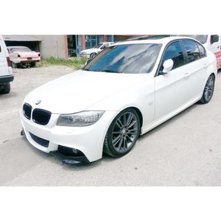 Nakładki Front Flap DPT (do E90 M-Sport 2008-2011, Czarny Połysk, 2 szt.) BMW 3 Series E90/E91 2005-2011 zdjęcia 2