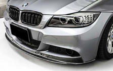 BMW 3 Series E90/E91 2005-2011 Przedni splitter DPT V-2 (do E90 M-Sport 2008-2011, Czarny Połysk) zdjęcia 1