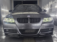 BMW 3 Series E90/E91 2005-2011 Przedni splitter DPT (do E90 M-Sport 2005-2008, czarny połysk) zdjęcia 8