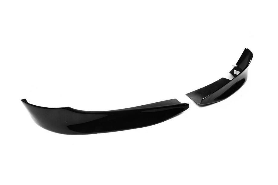 BMW 3 Series E90/E91 2005-2011 Przednia Nakładka Flap DPT (do E90 Base 2005-2008, Czarny Połysk, 2 szt.) Zdjęcia 4