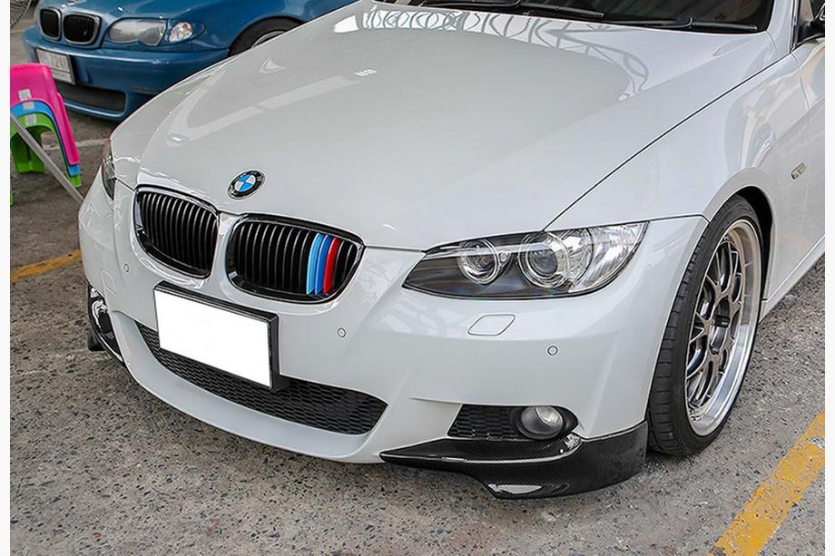 BMW 3 Series E92/E93 2006–2013 Przedni splitter DPT (do M-Sport 2006-2010, czarny połysk) Image