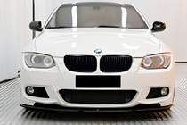 BMW 3 Series E92/E93 2006–2013 Przedni splitter DPT (do M-Sport 2010-2013, czarny połysk) zdjęcia 1