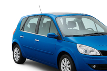 Renault Scenic 1998-2003 Zewnetrzne Ozdobne Listwy Okien Stal Nierdzewna (4 szt) zdjęcia 1