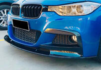 BMW 3 Series F30/F31 2012-2019 Przedni splitter DPT (do M Performance, czarny połysk) zdjęcia 1