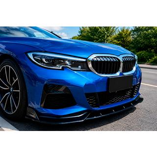 Przedni splitter DPT V-2 (Do M Technic, Czarny Połysk) BMW 3 Series G20/G21 2018- zdjęcia 1