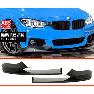 Przedni splitter DPT V-4 (do M Technic, Czarny Połysk) BMW 4 Series F32/F33/F36 2012-2020