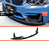 BMW 4 Series F32/F33/F36 2012-2020 Przedni splitter DPT V-5 (Do M4, Czarny Połysk) zdjęcia 1