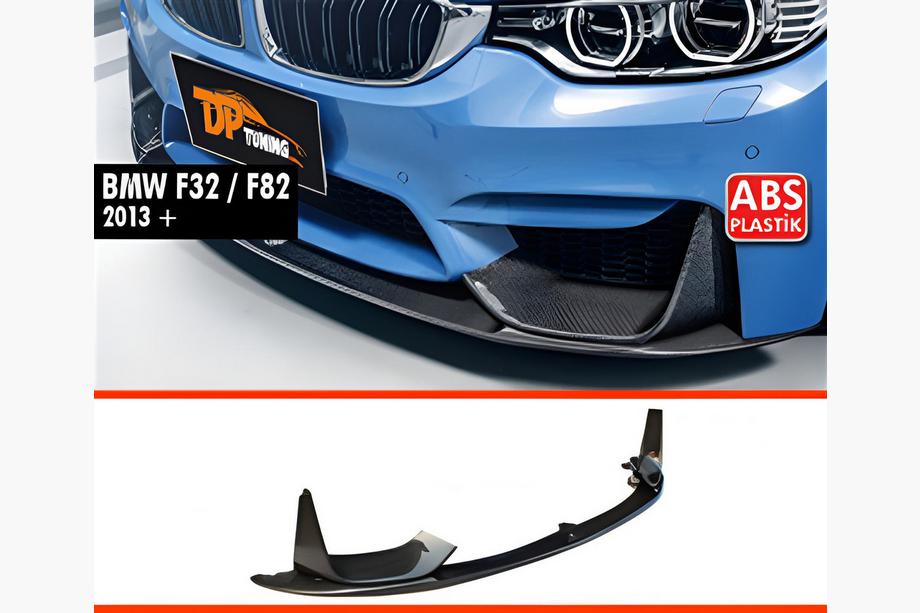 BMW 4 Series F32/F33/F36 2012-2020 Przedni splitter DPT V-5 (Do M4, Czarny Połysk) Image