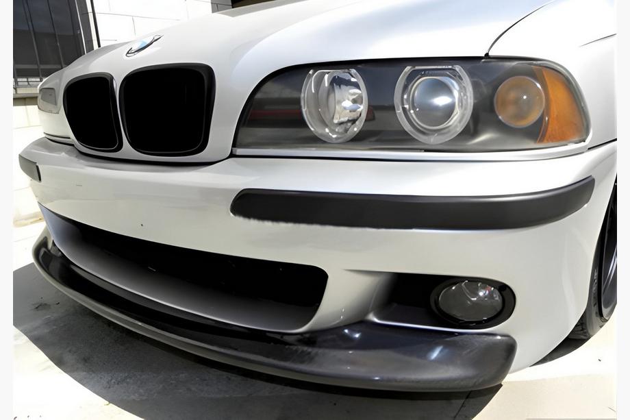 BMW 5 Series E39 1996-2003 Przedni splitter CSL Style DPT (Do M5, Czarny Połysk) Image