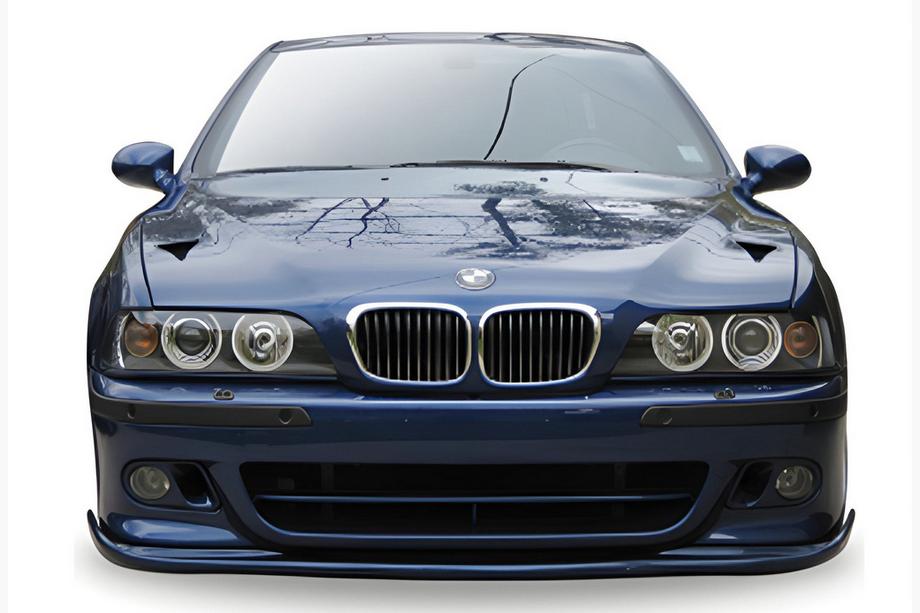 BMW 5 Series E39 1996-2003 Przedni Lip DPT (do Hamann, Czarny Połysk) Image