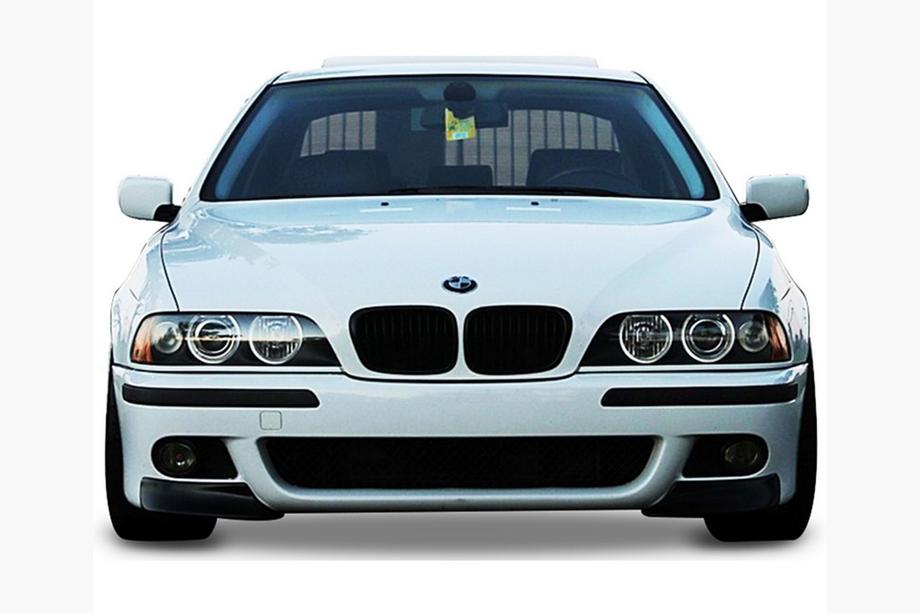 BMW 5 Series E39 1996-2003 Przedni splitter DPT (do M5, czarny połysk) Zdjęcia 2