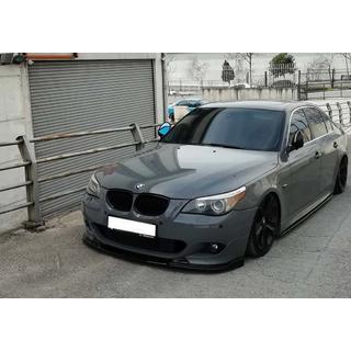 Przedni splitter DPT (do M Sport/M Technic Hamann czarny połysk) BMW 5 Series E60/E61 2003-2010 zdjęcia 1