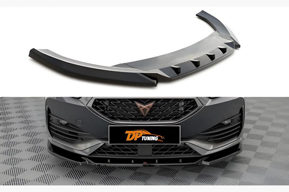Seat Leon 2020- Przedni splitter DPT (do Cupra, czarny połysk) Image