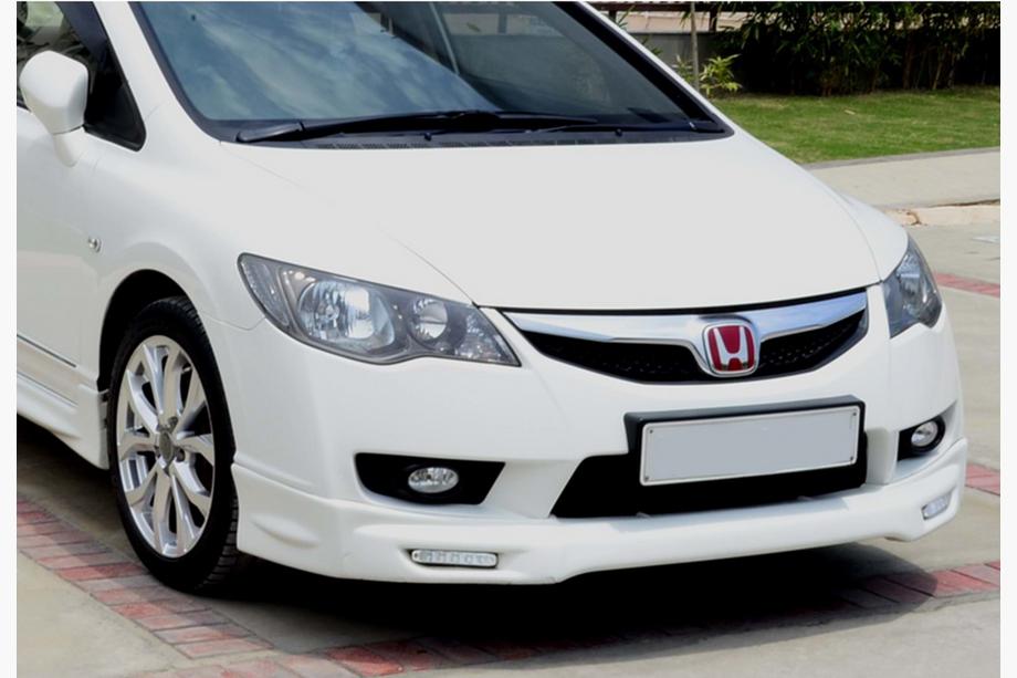 Honda Civic Sedan VIII 2006-2011 Przedni splitter DPT (2009-2011, do lakierowania) Image