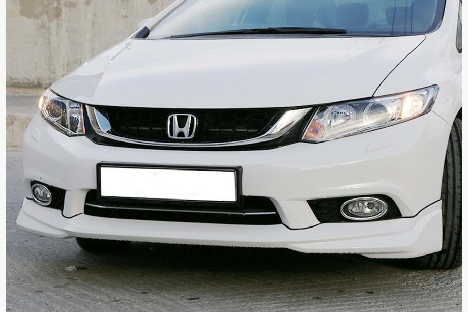 Honda Civic Sedan IX 2011-2016 Przedni splitter DPT (zagruntowany do malowania) Image