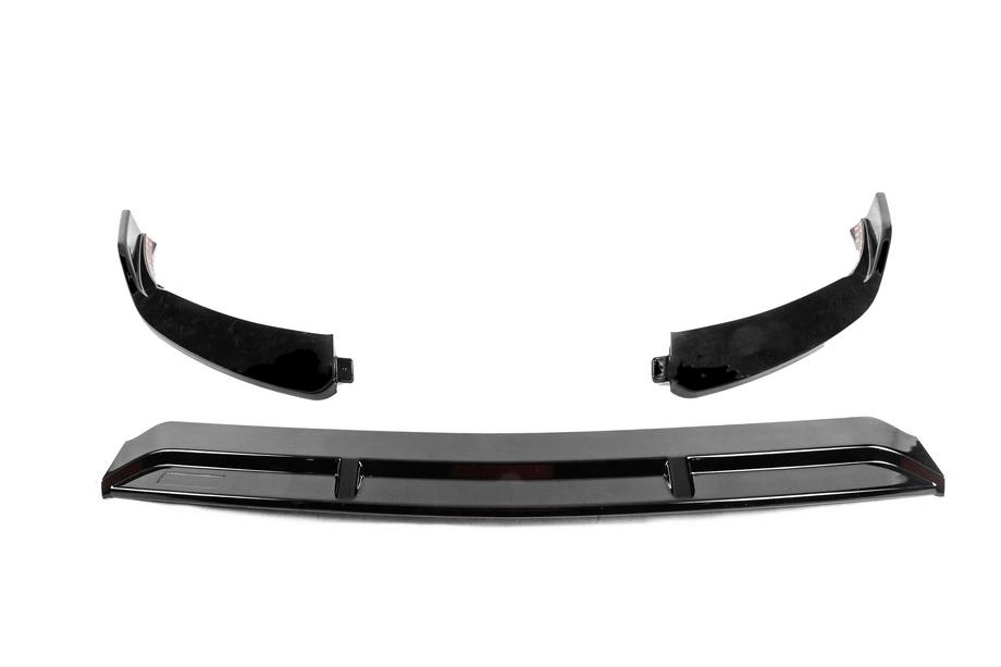 Mercedes C-class W205 2014-2021 Przedni splitter DPT (2019-2021, tylko do AMG-Line, Czarny Połysk) Zdjęcia 5