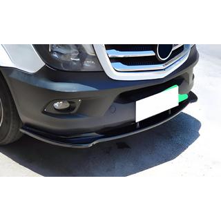 Przedni splitter DPT (Czarny Połysk) Mercedes Sprinter W906 2006–2018 zdjęcia 1