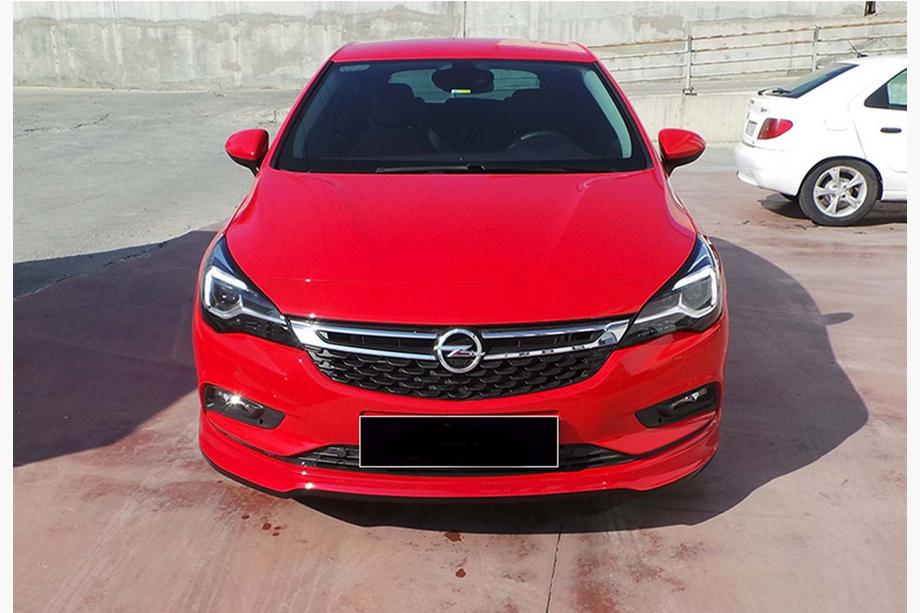 Opel Astra K 2016-2021 Przedni splitter DPT (zagruntowany do malowania) Zdjęcia 2