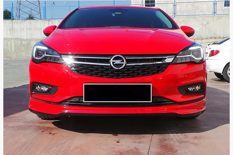 Opel Astra K 2016-2021 Przedni splitter DPT (zagruntowany do malowania) Zdjęcia 3