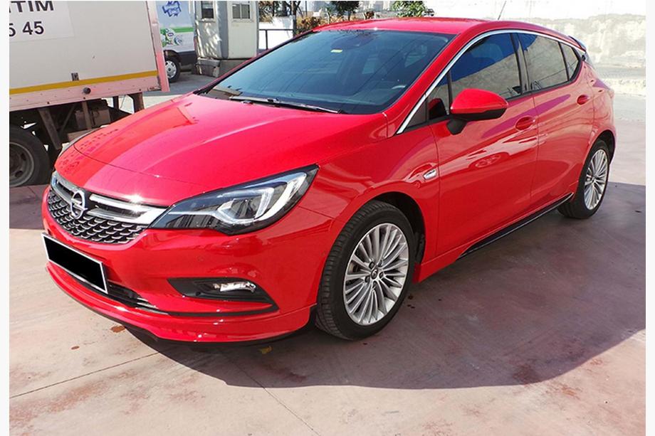 Opel Astra K 2016-2021 Przedni splitter DPT (zagruntowany do malowania) Zdjęcia 5