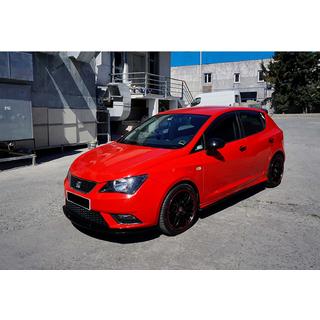 Przedni splitter DPT V-1 (Czarny Połysk) Seat Ibiza 2010-2017 zdjęcia 2