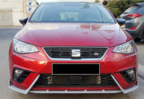 Seat Ibiza 2010-2017 Przedni splitter DPT V-2 (Czarny Połysk) zdjęcia 3