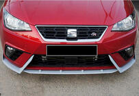 Seat Ibiza 2010-2017 Przedni splitter DPT V-2 (Czarny Połysk) zdjęcia 4