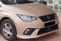 Seat Ibiza 2010-2017 Przedni splitter DPT V-3 (Czarny Połysk) zdjęcia 4