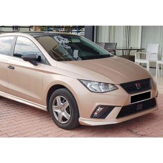 Przedni splitter DPT V-3 (Czarny Połysk) Seat Ibiza 2010-2017 zdjęcia 2