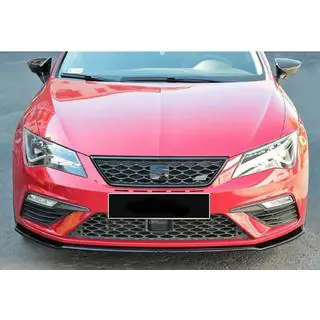 Przedni splitter DPT (Cupra, 2017-2020, czarny połysk) zdjęcia 2