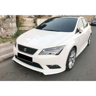 Przedni splitter DPT V-1 (2013-2016, do lakierowania) Seat Leon 2013-2020 zdjęcia 3