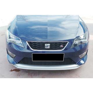 Przedni splitter DPT V-2 (2013-2016, Czarny Połysk) Seat Leon 2013-2020 zdjęcia 3