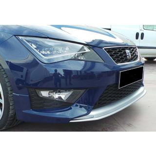 Przedni splitter DPT V-2 (2013-2016, Czarny Połysk) Seat Leon 2013-2020 zdjęcia 4