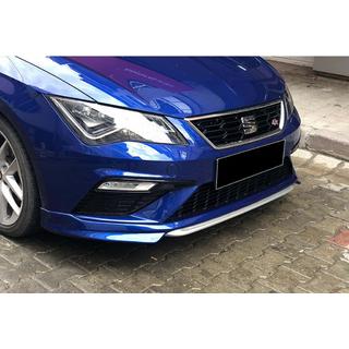 Przedni splitter DPT V-1 (2017-2020, Czarny Połysk) Seat Leon 2013-2020 zdjęcia 1