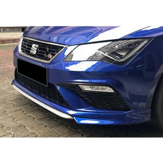 Przedni splitter DPT V-1 (2017-2020, Czarny Połysk) Seat Leon 2013-2020 zdjęcia 3