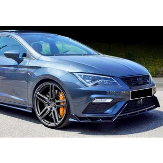 Przedni splitter DPT V-3 (2017-2020, Czarny Połysk) Seat Leon 2013-2020 zdjęcia 2