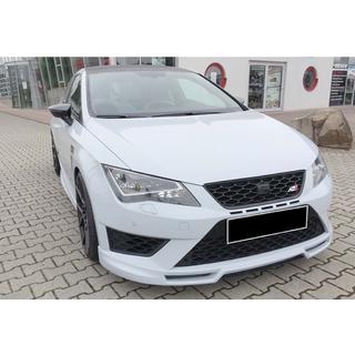 Przedni splitter DPT V-5 (2017-2020, Czarny Połysk) Seat Leon 2013-2020 zdjęcia 4