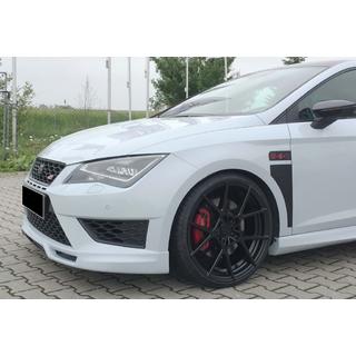 Przedni splitter DPT V-5 (2017-2020, Czarny Połysk) Seat Leon 2013-2020 zdjęcia 2