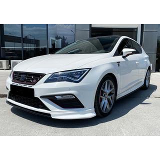 Przedni splitter DPT V-3 (2013-2016, Czarny Połysk) Seat Leon 2013-2020 zdjęcia 3