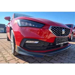 Przedni splitter DPT V-1 (Czarny Połysk) Seat Leon 2020-