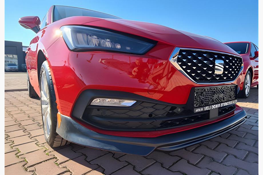 Seat Leon 2020- Przedni splitter DPT V-1 (Czarny Połysk) Image