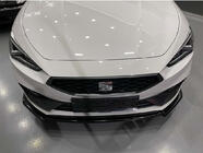 Seat Leon 2020- Przedni splitter DPT V-2 (Czarny Połysk) zdjęcia 3