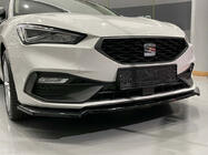 Seat Leon 2020- Przedni splitter DPT V-2 (Czarny Połysk) zdjęcia 4
